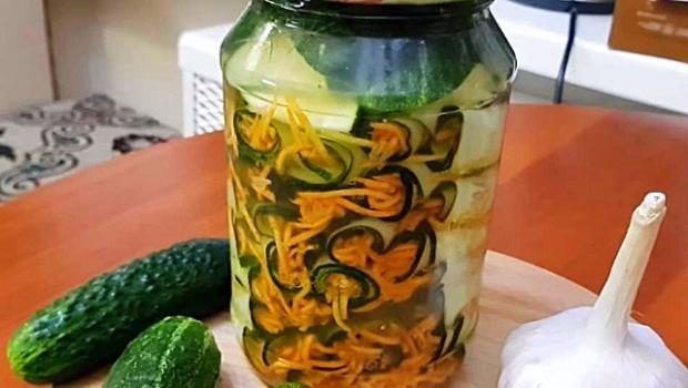 Cucumbers for the winter - the most delicious recipes for pickled, crispy cucumbers in jars, Korean style