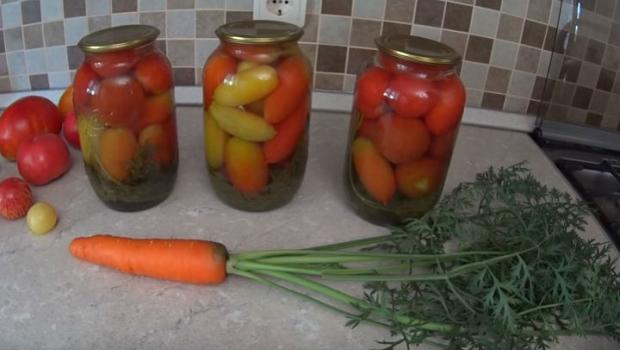 Golden tomato recipes for winter preparations